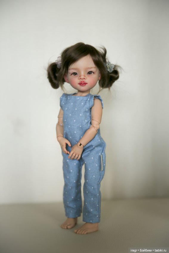 ООАК Момо — ООАК Paola Reina (Паола Рейна) и испанских кукол: перерисовка (фото 4)