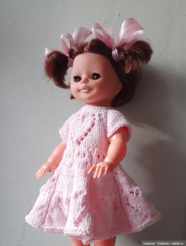 Совсем розовое платье💗 — Винтажные куклы ГДР (Немки): Бигги (фото 7)