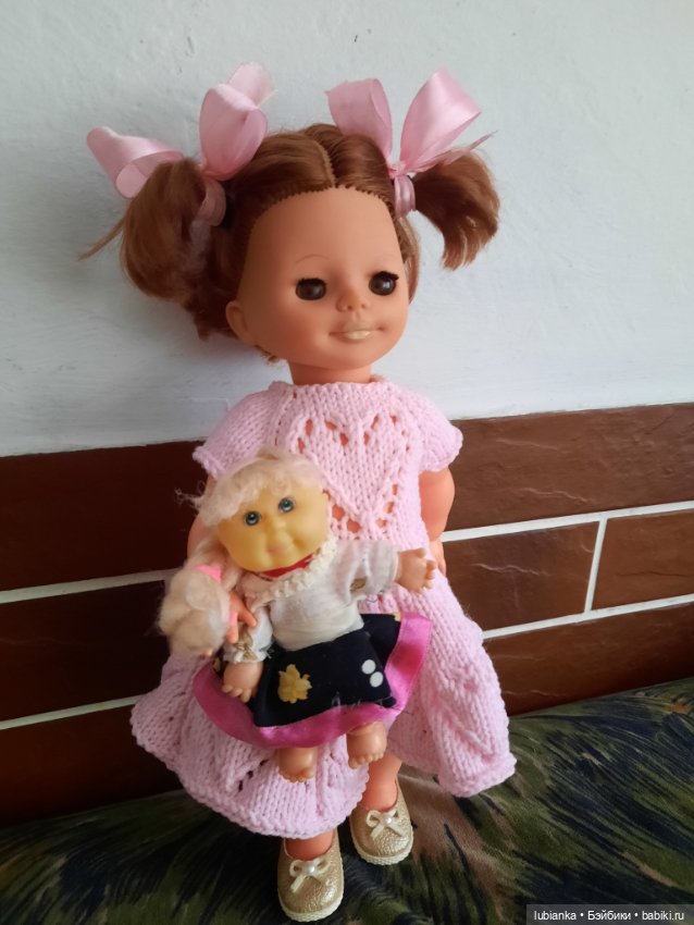 Совсем розовое платье💗 — Винтажные куклы ГДР (Немки): Бигги (фото 2)
