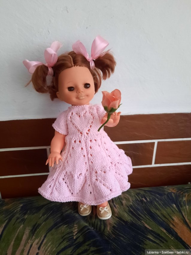 Совсем розовое платье💗 — Винтажные куклы ГДР (Немки): Бигги