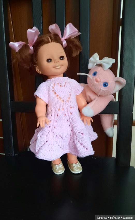 Совсем розовое платье💗 — Винтажные куклы ГДР (Немки): Бигги (фото 10)