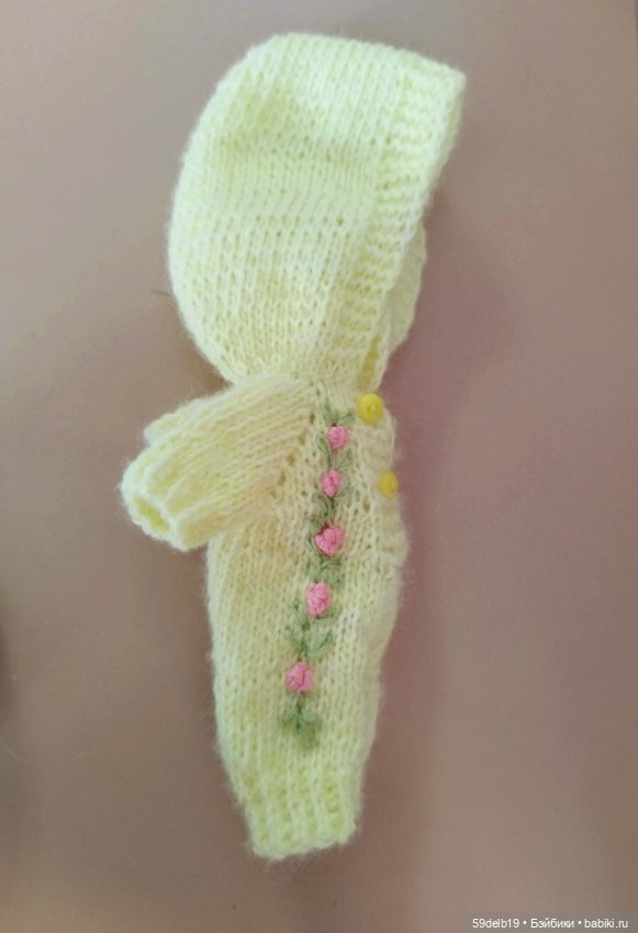 Весенний комбинезончик "Ванилька" для баболек (фото 8)