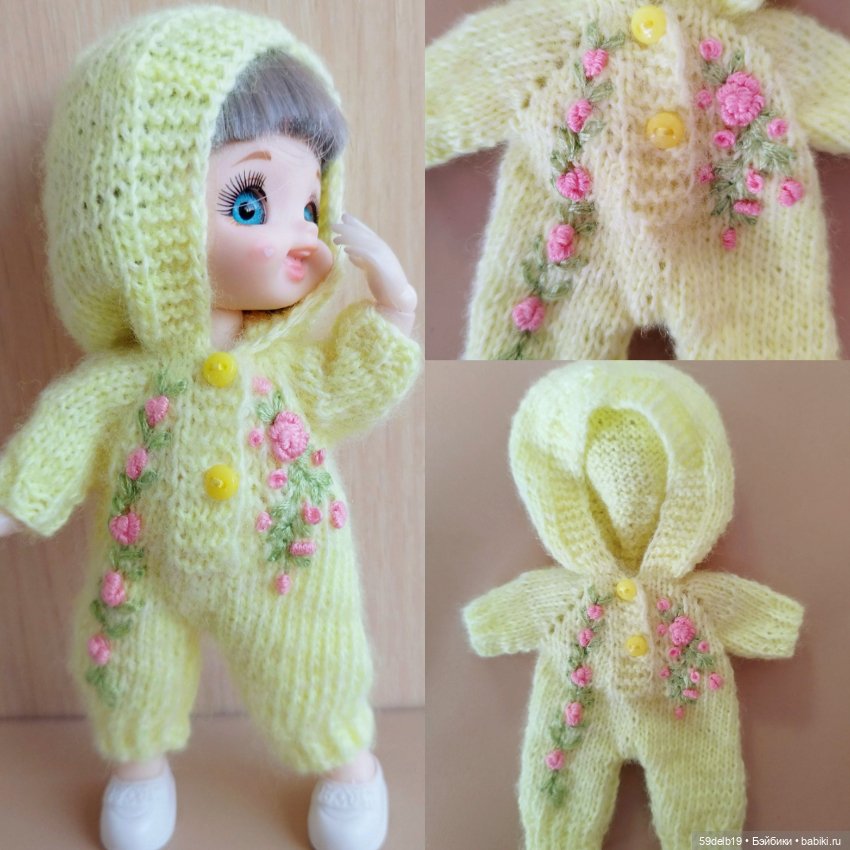 Весенний комбинезончик "Ванилька" для баболек