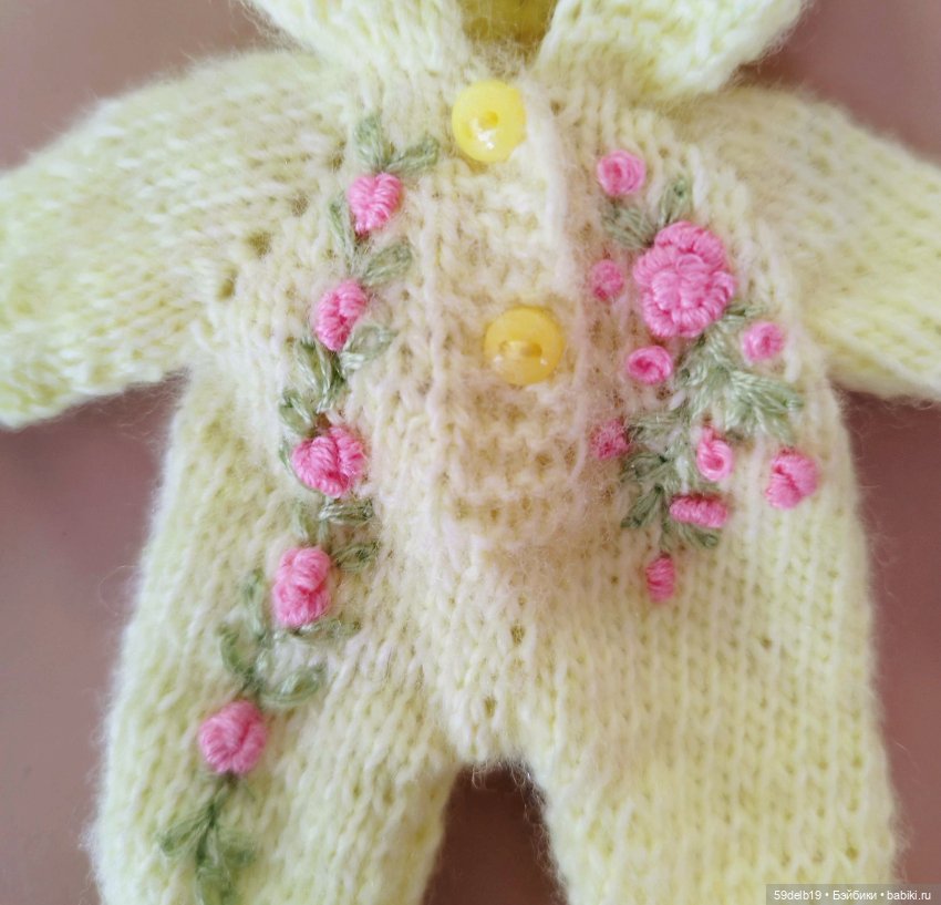 Весенний комбинезончик "Ванилька" для баболек (фото 7)