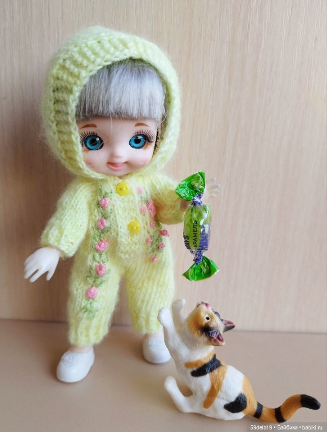 Весенний комбинезончик "Ванилька" для баболек