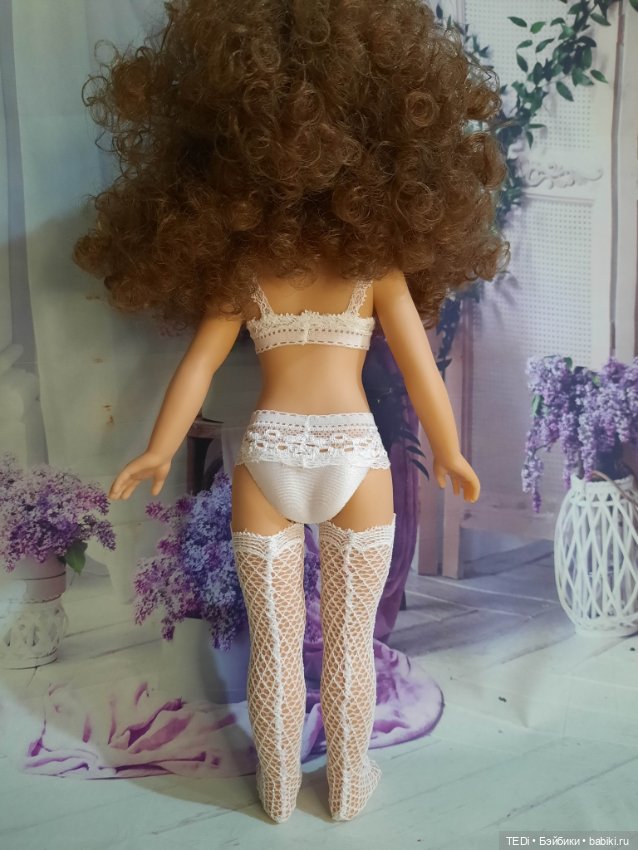 Кружевное нижнее бельё для кукол Паола Рейна 32 см и Видал Рохас 35 см