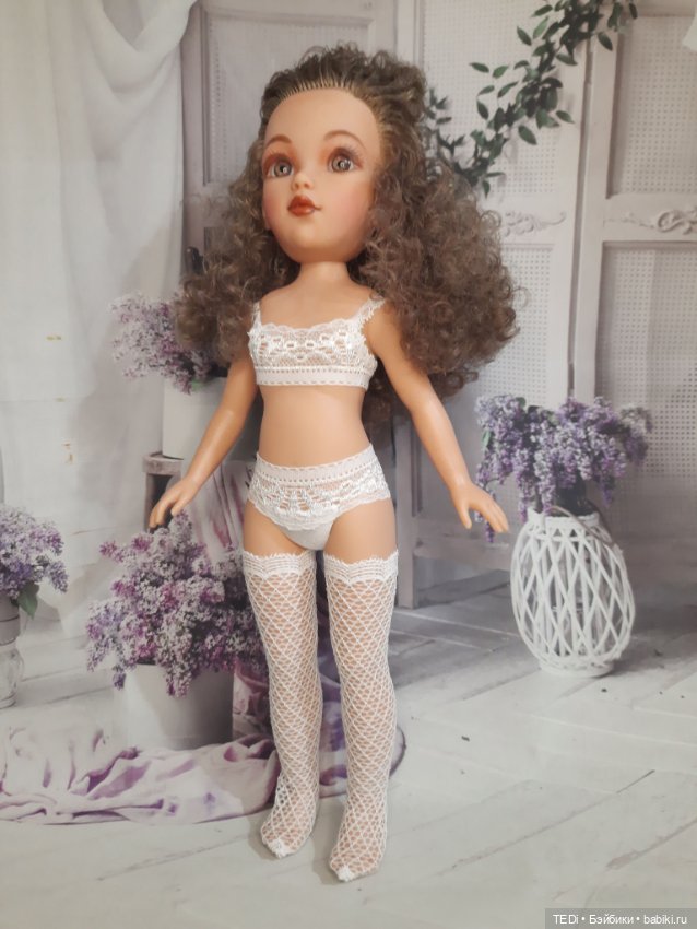 Кружевное нижнее бельё для кукол Паола Рейна 32 см и Видал Рохас 35 см