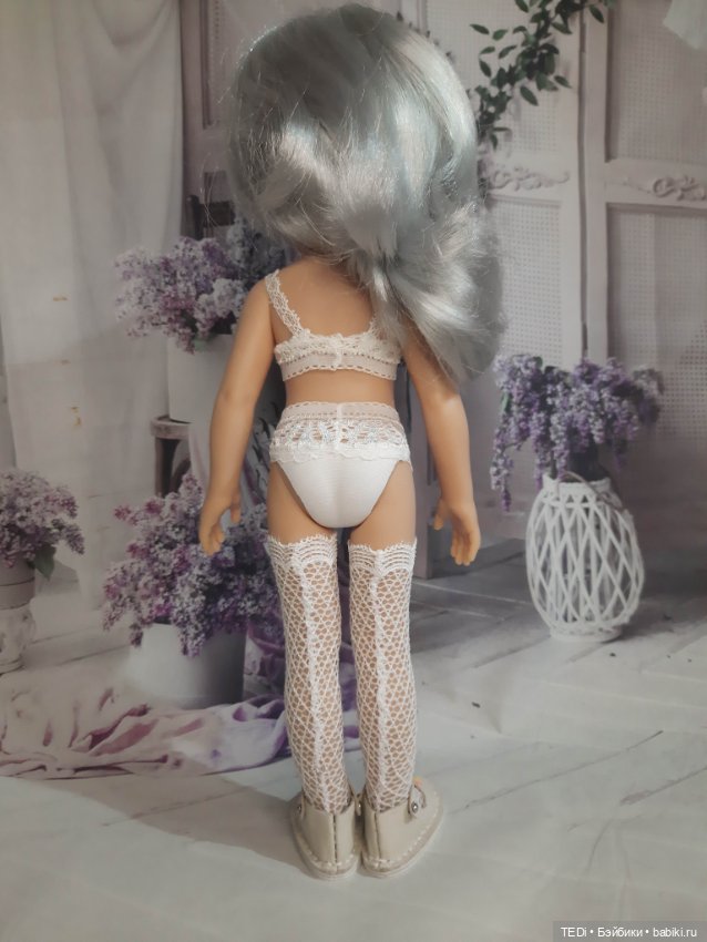 Кружевное нижнее бельё для кукол Паола Рейна 32 см и Видал Рохас 35 см (фото 7)