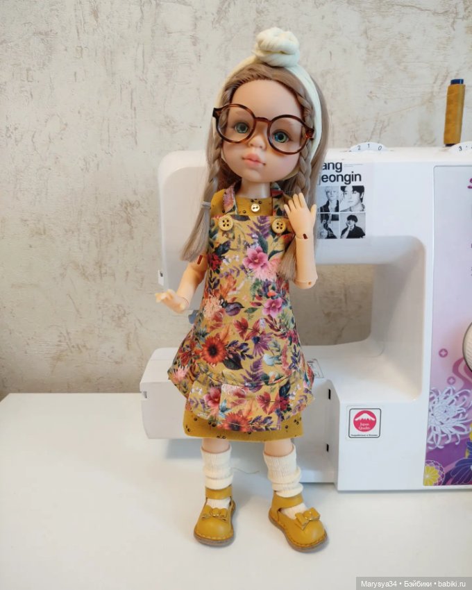 Горчичный отличный 🧡 — Одежда и обувь для кукол своими руками: фото (фото 2)