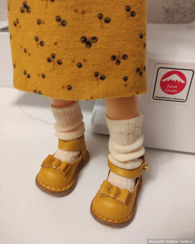 Горчичный отличный 🧡 — Одежда и обувь для кукол своими руками: фото (фото 8)
