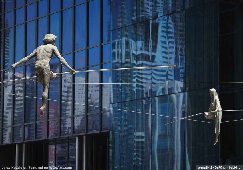 Jerzy Kedziora. Парящие в воздухе