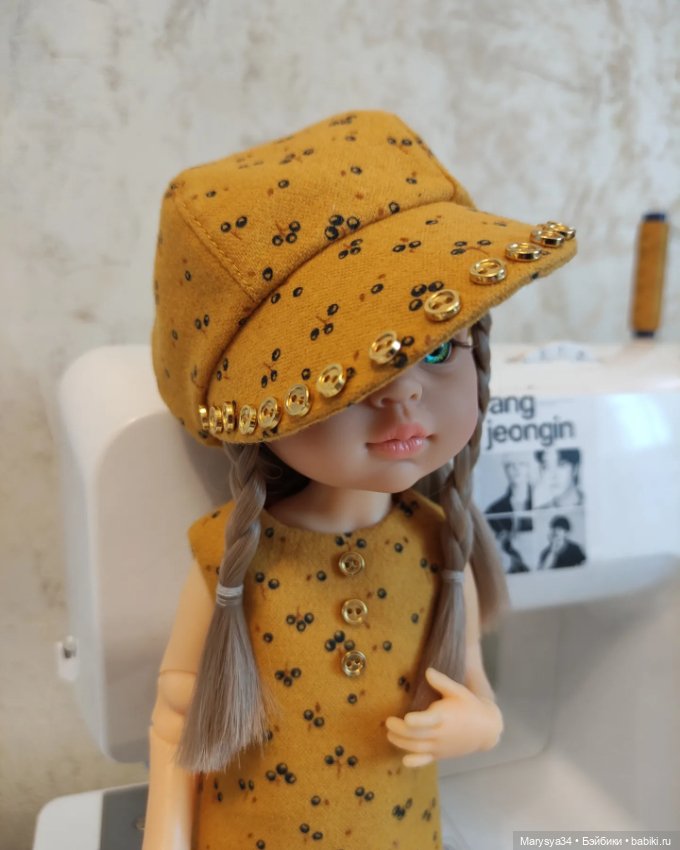 Горчичный отличный 🧡 — Одежда и обувь для кукол своими руками: фото (фото 6)
