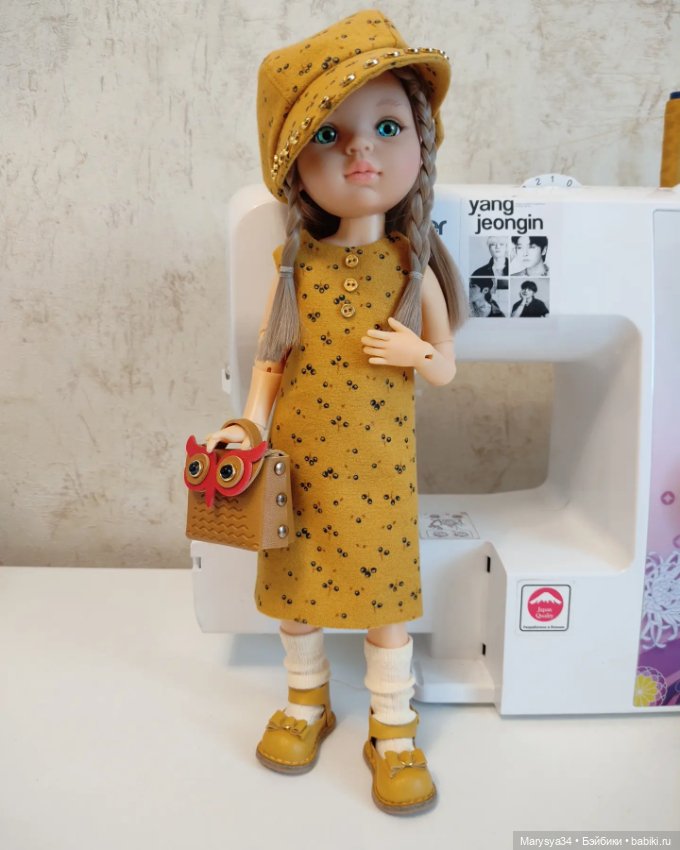 Горчичный отличный 🧡 — Одежда и обувь для кукол своими руками: фото (фото 4)