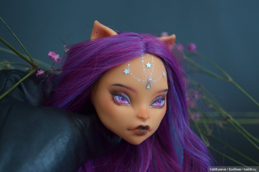 История одной кошки — ООАК Monster High и Ever After High: репейнт (фото 3)