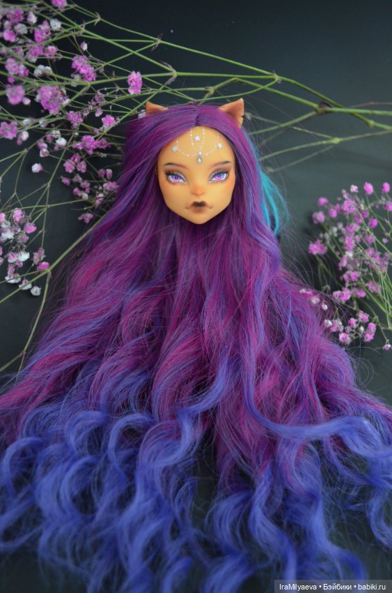 История одной кошки — ООАК Monster High и Ever After High: репейнт (фото 2)