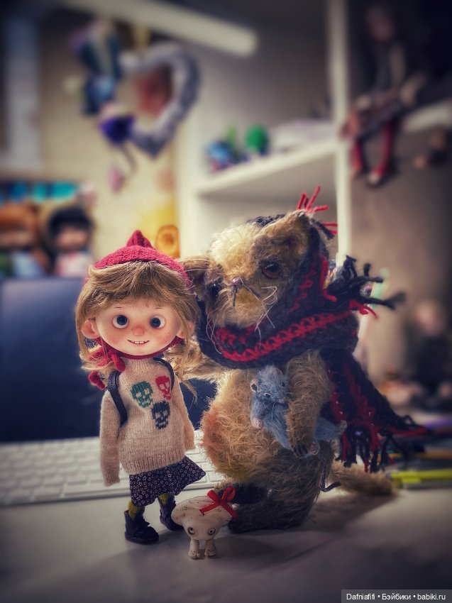 Валеночек Тишка — Домашние фото авторских игрушек: Тедди