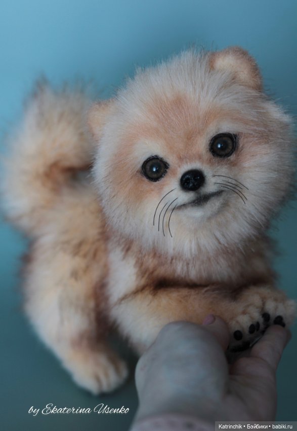 Игрушка Шпиц — Авторские мишки Тедди и друзья: фото