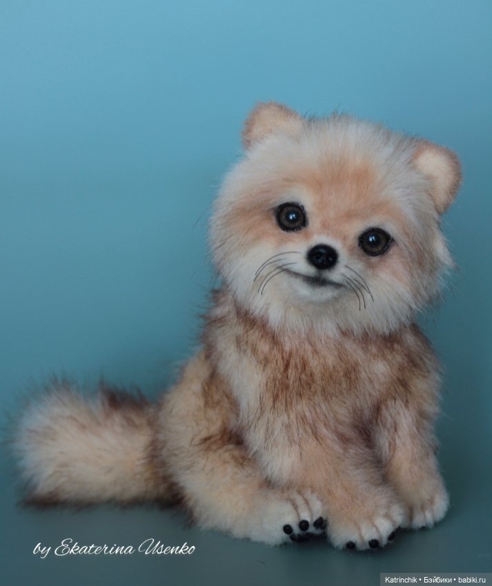 Игрушка Шпиц — Авторские мишки Тедди и друзья: фото (фото 7)