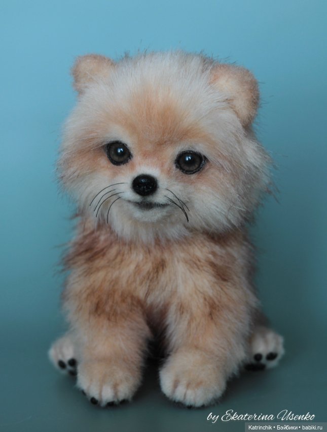 Игрушка Шпиц — Авторские мишки Тедди и друзья: фото (фото 9)