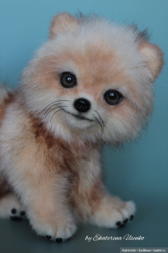 Игрушка Шпиц — Авторские мишки Тедди и друзья: фото (фото 4)