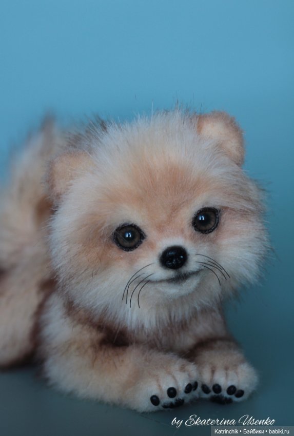 Игрушка Шпиц — Авторские мишки Тедди и друзья: фото (фото 6)