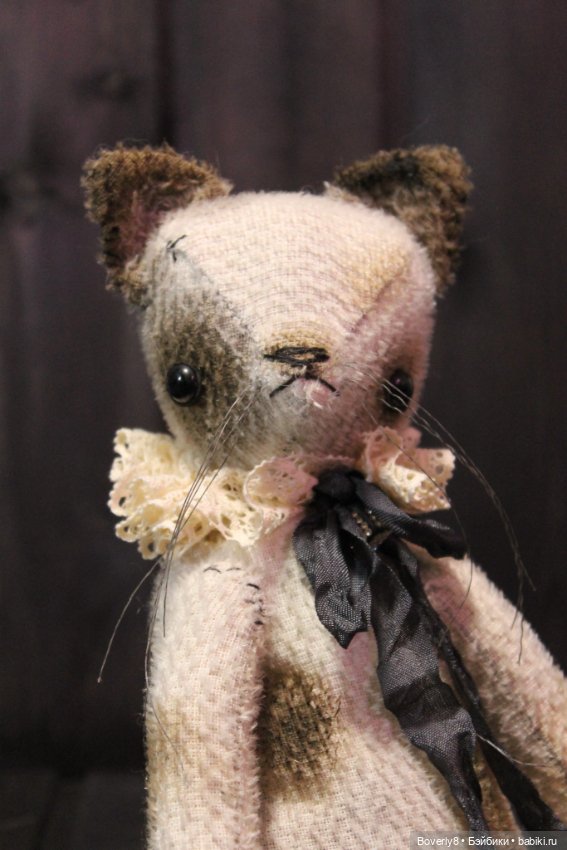 Котик Мяу — Авторские мишки Тедди и друзья: фото (фото 2)