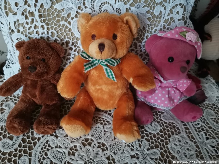 Мишек много не бывает — Плюшевые мишки и игрушки (Teddy Bear): винтаж