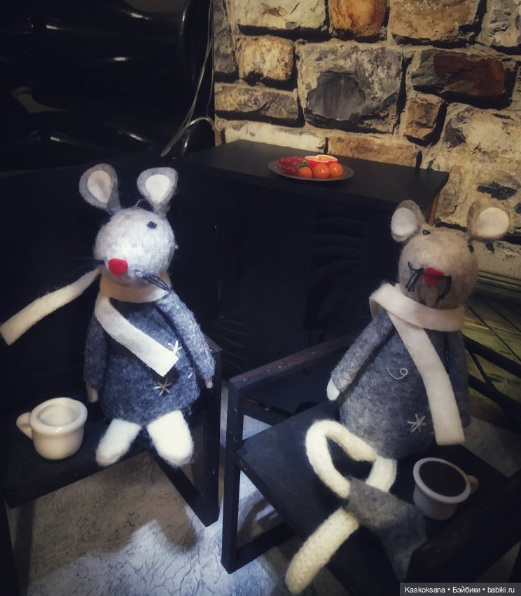 Мышиная семейка — Мягкие игровые и текстильные куклы: тряпичные (фото 5)