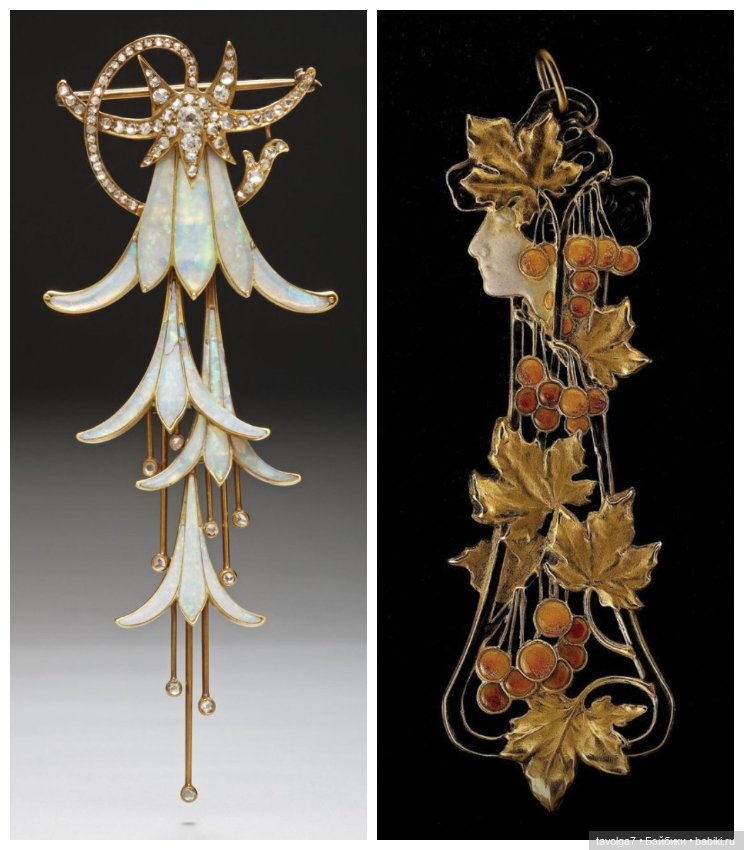 Ювелирные украшения конца XIX-начала ХХ века (фото 5)