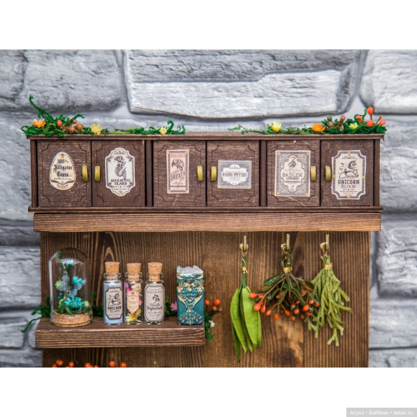 Комната Доброй Ведьмочки - первая БОЛЬШАЯ диорама