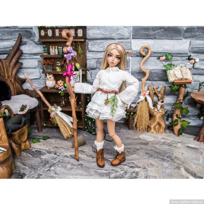 Комната Доброй Ведьмочки - первая БОЛЬШАЯ диорама