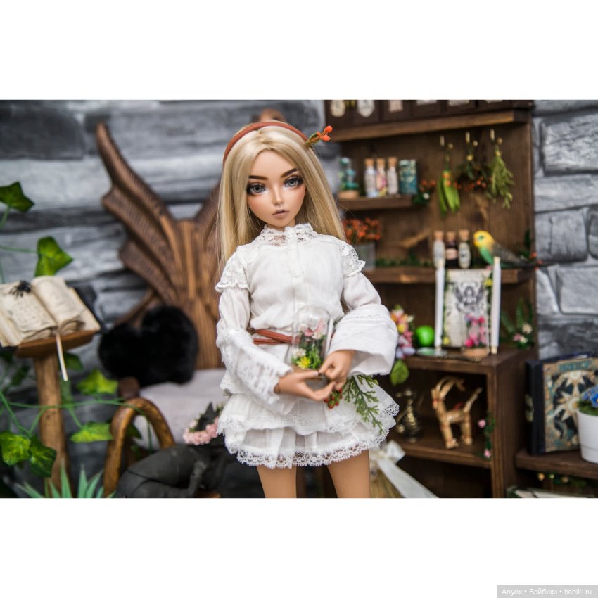 Комната Доброй Ведьмочки - первая БОЛЬШАЯ диорама