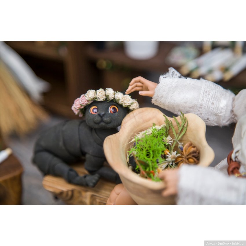 Комната Доброй Ведьмочки - первая БОЛЬШАЯ диорама (фото 6)