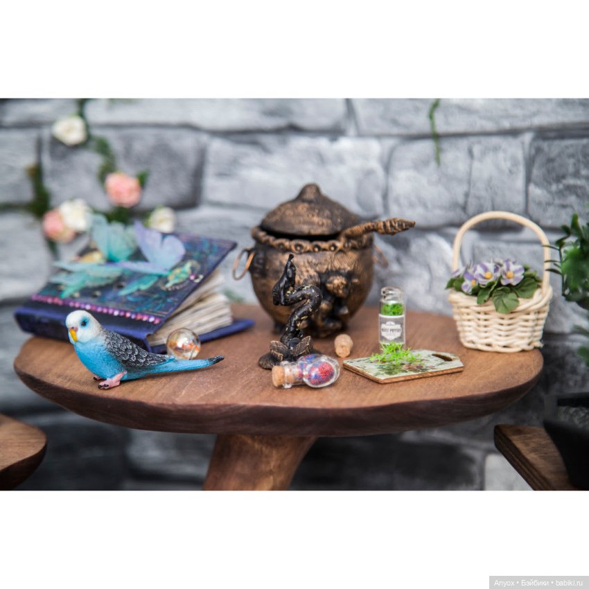 Комната Доброй Ведьмочки - первая БОЛЬШАЯ диорама