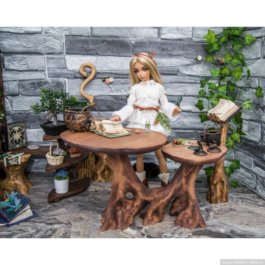 Комната Доброй Ведьмочки - первая БОЛЬШАЯ диорама