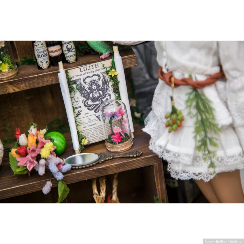 Комната Доброй Ведьмочки - первая БОЛЬШАЯ диорама (фото 10)