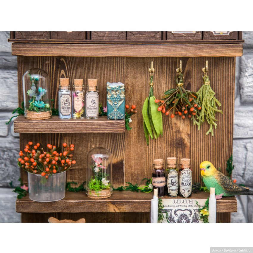 Комната Доброй Ведьмочки - первая БОЛЬШАЯ диорама