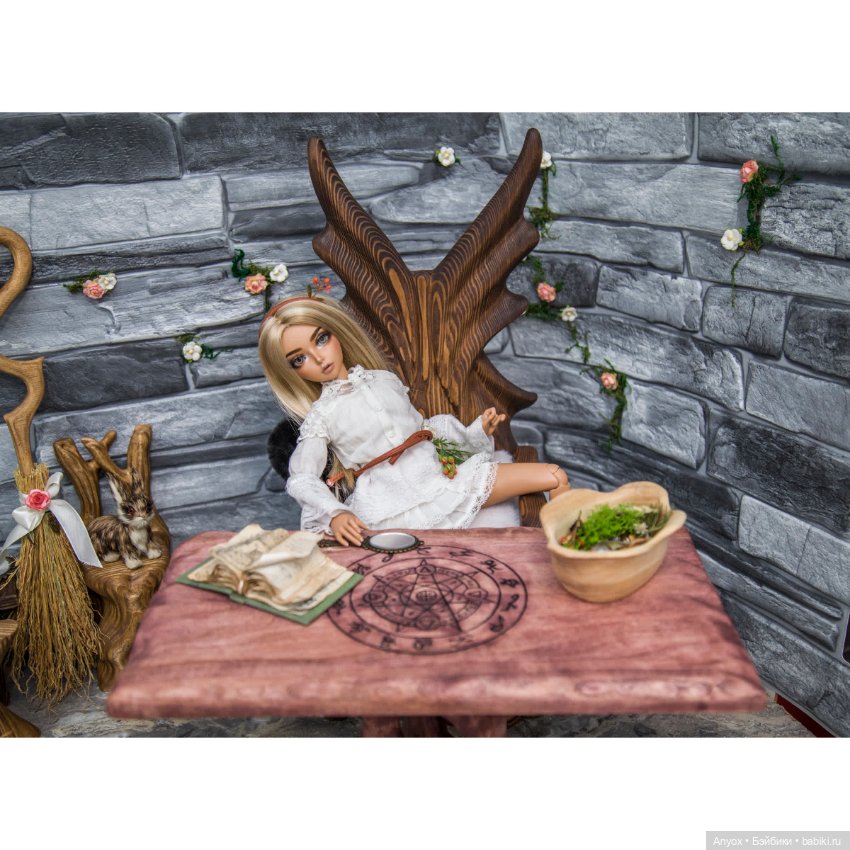 Комната Доброй Ведьмочки - первая БОЛЬШАЯ диорама