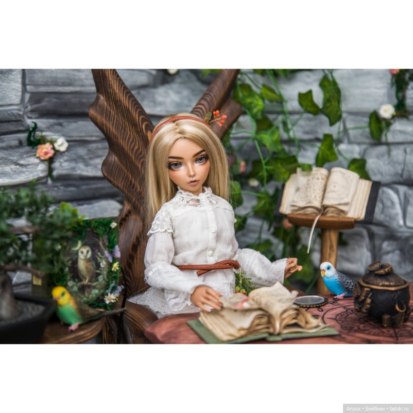 Комната Доброй Ведьмочки - первая БОЛЬШАЯ диорама