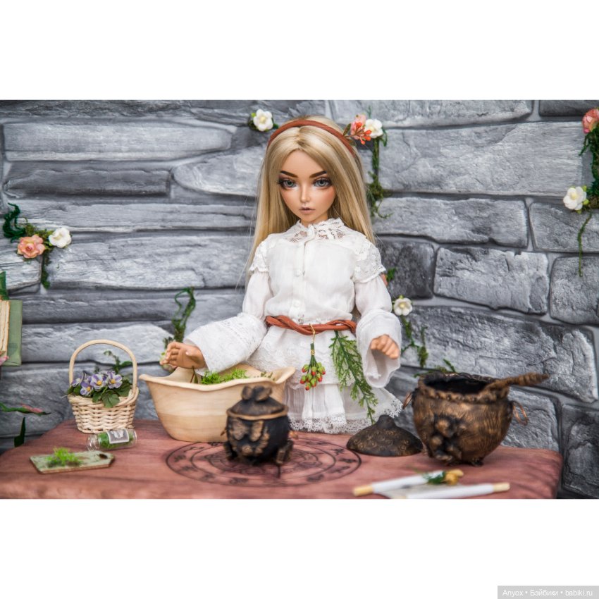 Комната Доброй Ведьмочки - первая БОЛЬШАЯ диорама