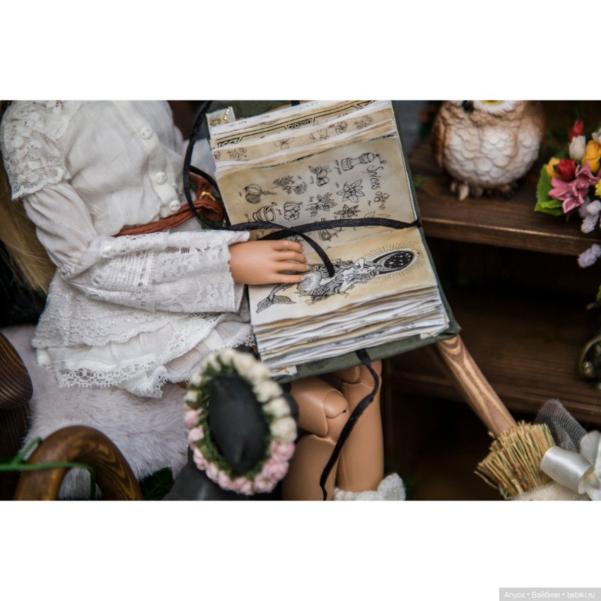 Комната Доброй Ведьмочки - первая БОЛЬШАЯ диорама