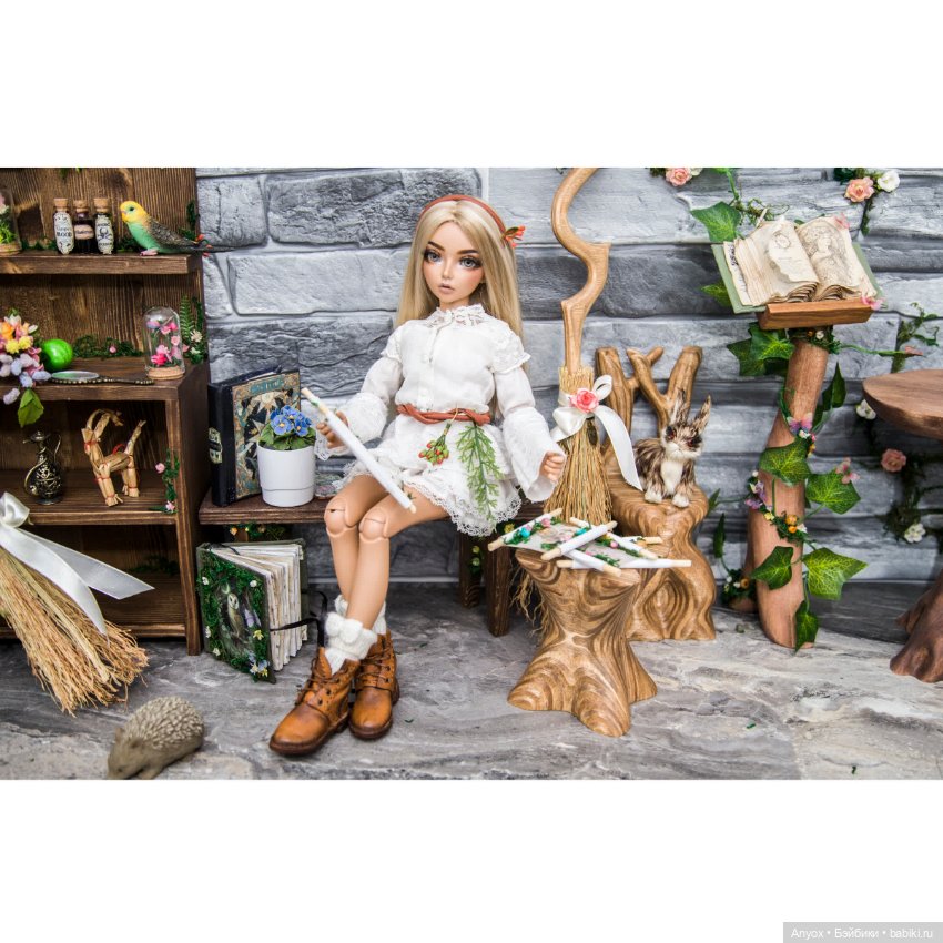 Комната Доброй Ведьмочки - первая БОЛЬШАЯ диорама