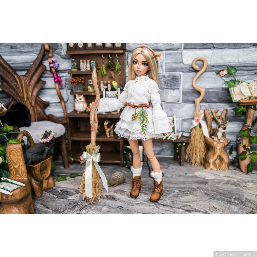 Комната Доброй Ведьмочки - первая БОЛЬШАЯ диорама