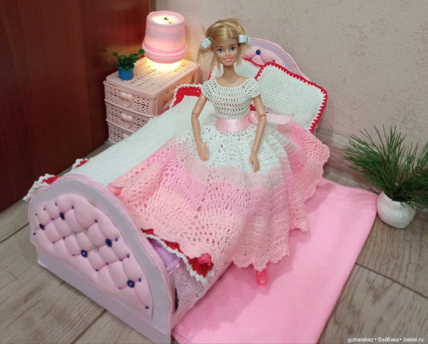 Каждой кукле по кроватке — Мебель для кукол и домиков: фото (фото 4)