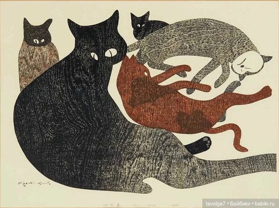 День кота от Kiyoshi Saitō (фото 5)