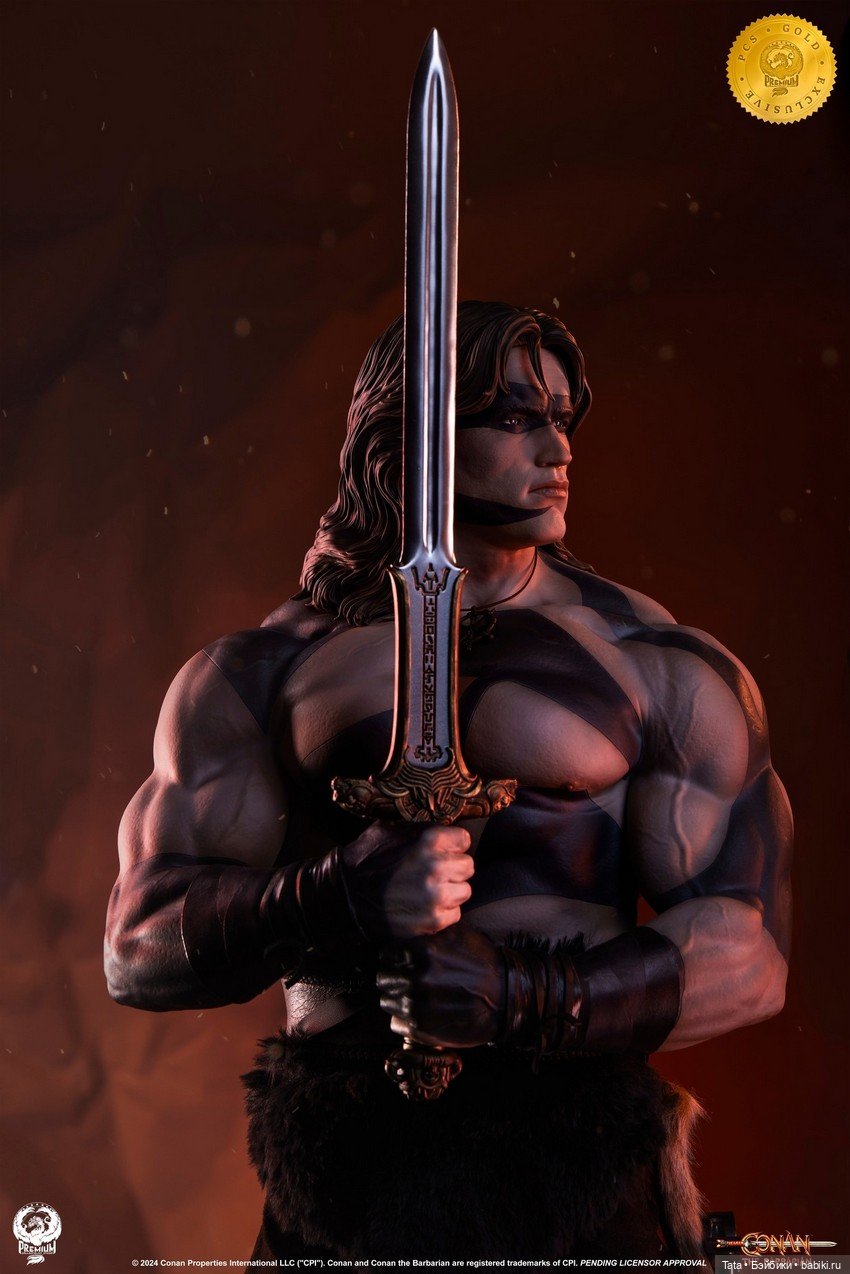 Premium Collectibles Studio - статуя элитной серии Conan - Gold Ex (фото 4)