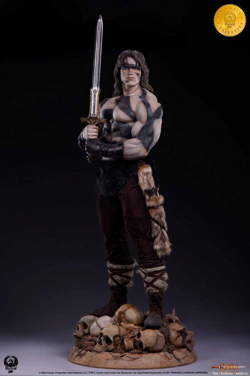 Premium Collectibles Studio - статуя элитной серии Conan - Gold Ex (фото 3)