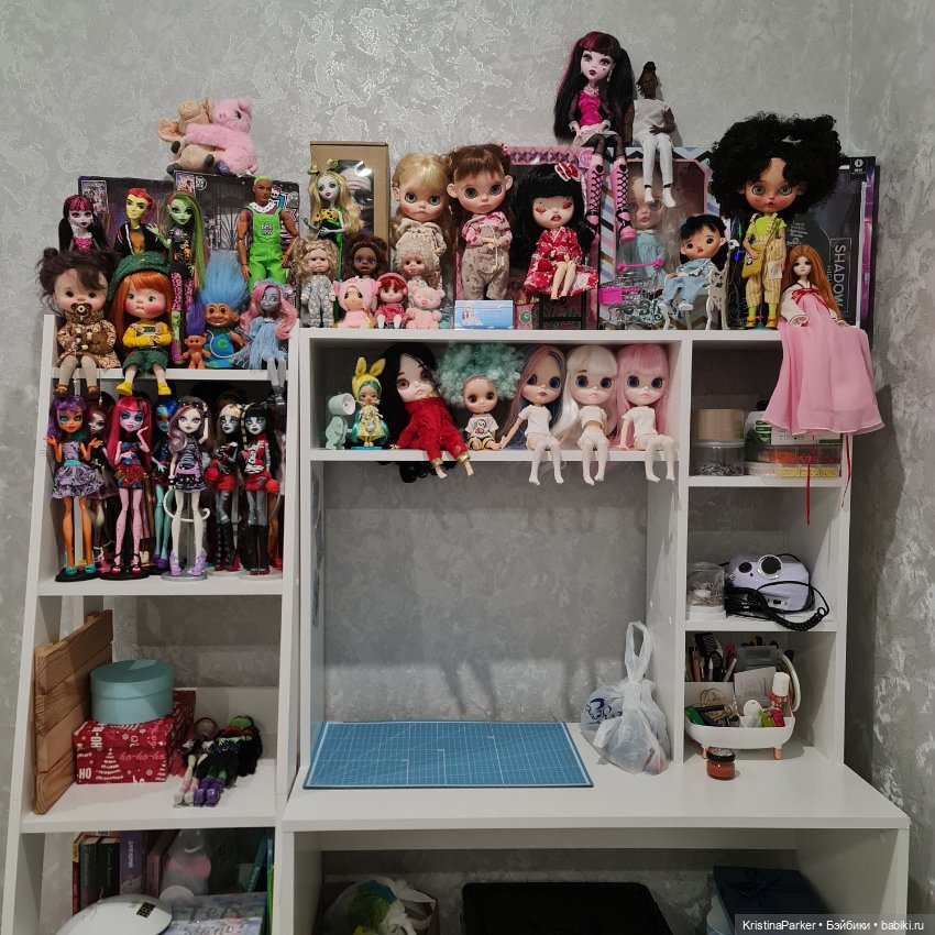 Рабочее место мечты 😍✨️ — ООАК и репейнт игровых кукол: Bratz