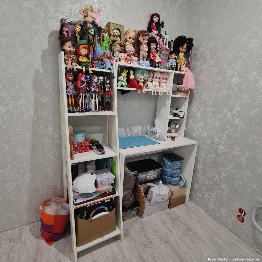 Рабочее место мечты 😍✨️ — ООАК и репейнт игровых кукол: Bratz (фото 2)
