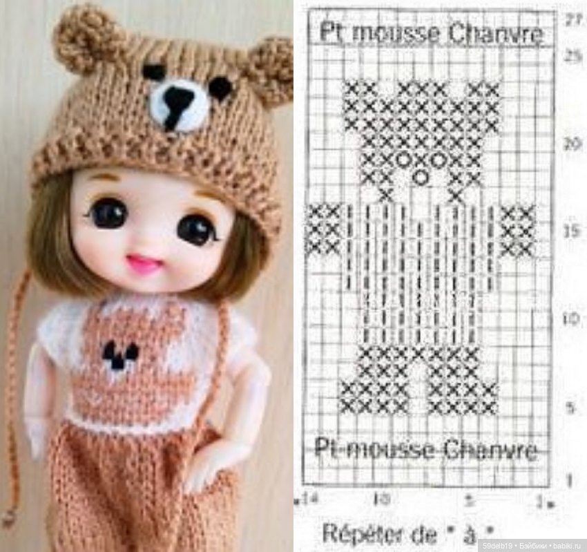 Мои любимые жаккарды — Одежда и обувь для кукол своими руками: фото